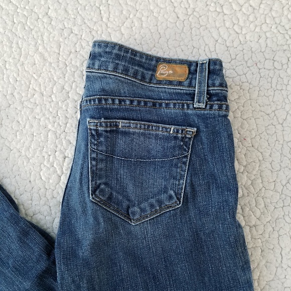 Paige Jeans Women's 26 Classic Rise Boot Hollywood - Picture 4 of 5